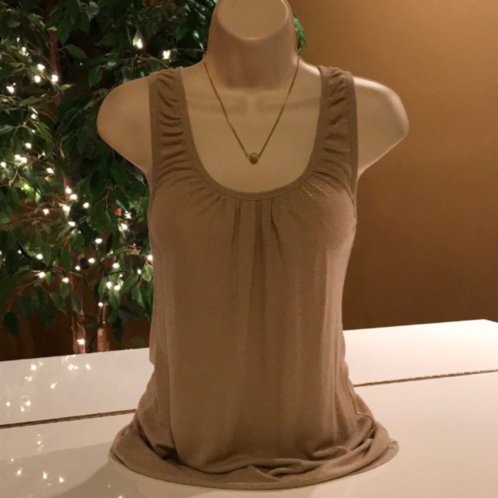 Beautiful Express-sparkly gold tank